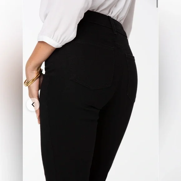 Brand new NYDJ Black Straight-Leg Jeans - Picture 4 of 8